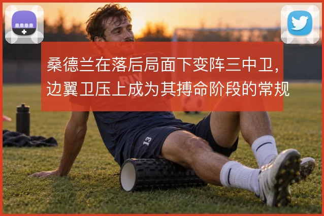桑德兰在落后局面下变阵三中卫,边翼卫压上成为其搏命阶段的常规手段